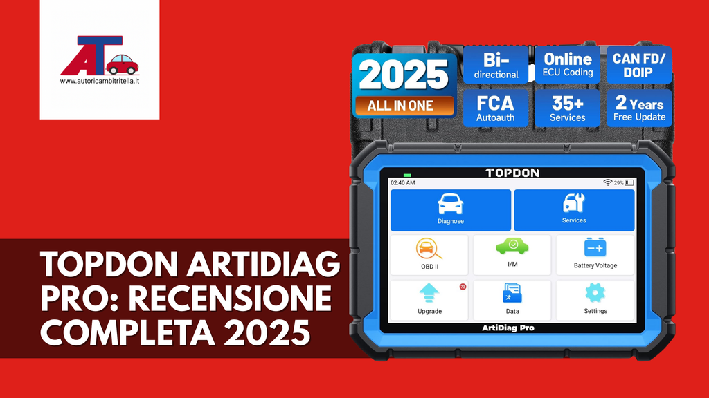 TOPDON ARTIDIAG PRO: RECENSIONE COMPLETA 2025 - Foto 14