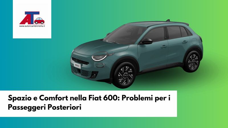 Spazio e Comfort nella Fiat 600: Problemi per i Passeggeri Posteriori