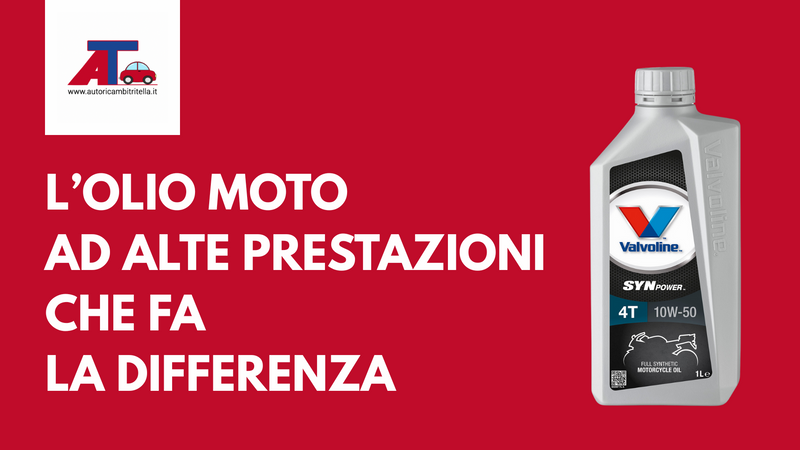 VALVOLINE SYNPOWER 4T 10W-50: L’OLIO MOTO AD ALTE PRESTAZIONI CHE FA LA DIFFERENZA