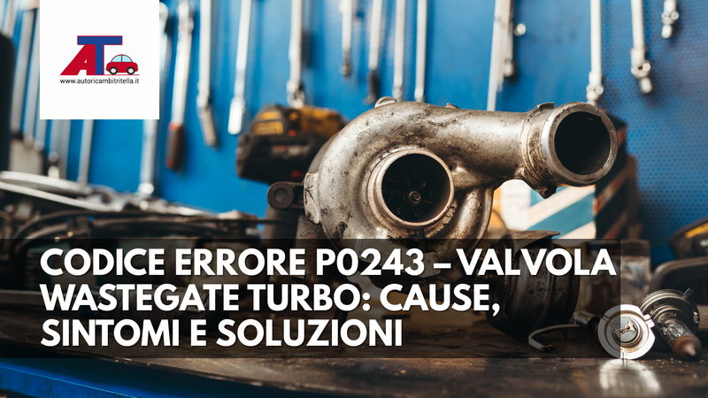 CODICE ERRORE P0243 – VALVOLA WASTEGATE TURBO: CAUSE, SINTOMI E SOLUZIONI