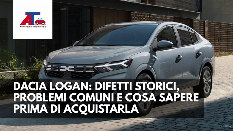 DACIA LOGAN: DIFETTI STORICI, PROBLEMI COMUNI E COSA SAPERE PRIMA DI ACQUISTARLA
