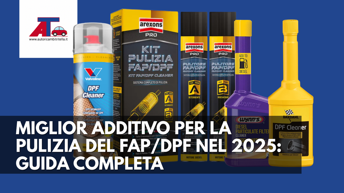 Miglior additivo per la pulizia del FAP/DPF nel 2025: guida completa