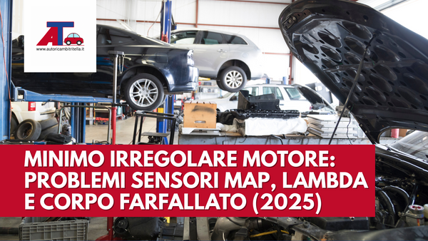 MINIMO IRREGOLARE MOTORE: PROBLEMI SENSORI MAP, LAMBDA E CORPO FARFALLATO (2025)