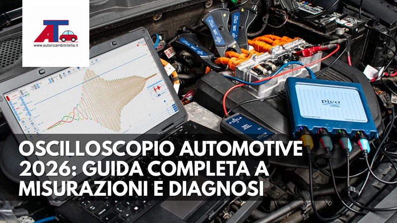 OSCILLOSCOPIO AUTOMOTIVE 2026: GUIDA COMPLETA A MISURAZIONI E DIAGNOSI
