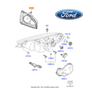 ✅ 1385263 FORD - FARO PRINCIPALE PROIETTORE SINISTRO FARO CROMATO 1480994