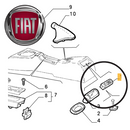 🚚 150655080 FIAT - DIFFUSORE ALFA ROMEO 145 146 ORIGINALE