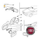 ✅ 156021067 FIAT - SPECCHIO RETROVISORE ALFA ROMEO 166