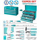 ✅ INECO 4241500132 - SET UTENSILI CASSETTIERA 132PZ