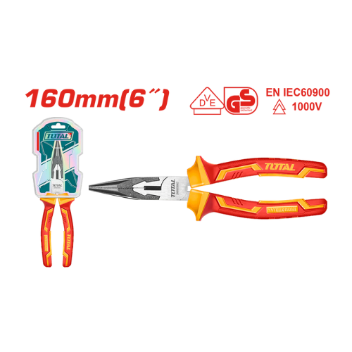✅ 4340600160 INECO - PINZA ISOLATA BECCHI LUNGHI MEZZITONDI 160 MM
