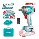 ✅ 4702001202 INECO - AVVITATORE AD IMPULSI 20V 1/2" 400 NM – SET COMPLETO