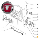 ✅ 60673399 FIAT - SERRATURA ANTERIORE DESTRA ALFA ROMEO 156 60692259 60664615