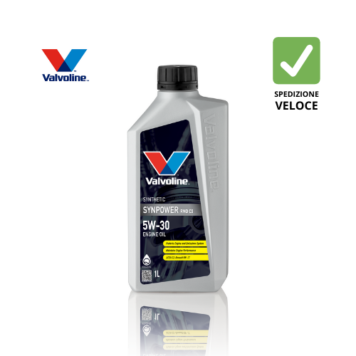 907863 VALVOLINE SYNPOWER RNO C3 5W30 – Olio motore sintetico