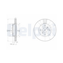 ✅ BG3520 DELPHI - PAIR OF BRAKE DISCS 2 PCS 435120D050 TOYOTA