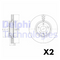 ✅ BG4080C DELPHI - COPPIA DISCHI FRENO AUDI A5, A4, Q5 8K0098301A