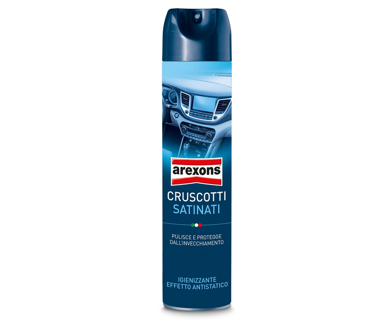 ✅ 8296 AREXONS SPRAY PER CRUSCOTTI SATINATI VANIGLIA 600 ML - PROTEZIONE E FRESCHEZZA PER LA TUA AUTO