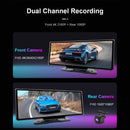 ✅ DASH CAM 10.26” 4K UHD UNIVERSALE CON WIRELESS CARPLAY E ANDROID AUTO, NAVIGAZIONE, CONTROLLO VOCALE E RETROCAMERA - REGISTRATORE DVR SPECCHIO REARVIEW