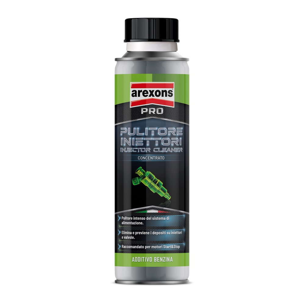 Arexons 9843 Pulitore Iniettori Benzina Professionale 325 ml per Fiat Panda Twinair