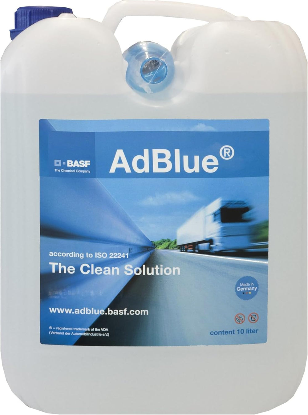 AdBlue BASF Tanica 10L con Dosatore ISO 22241