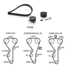 ✅ K035468XS GATES - CITROEN PEUGEOT TIMING KIT 9633923180