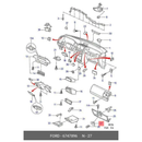 ✅ FORD 6747896 - GLOVE COMPARTMENT LOCK ASSEMBLY
