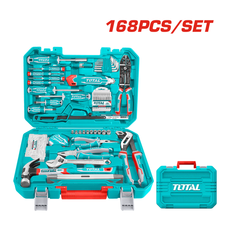 ✅ INECO 4241000168 - SET UTENSILI MANUALI 168 PEZZI THKTHP21686