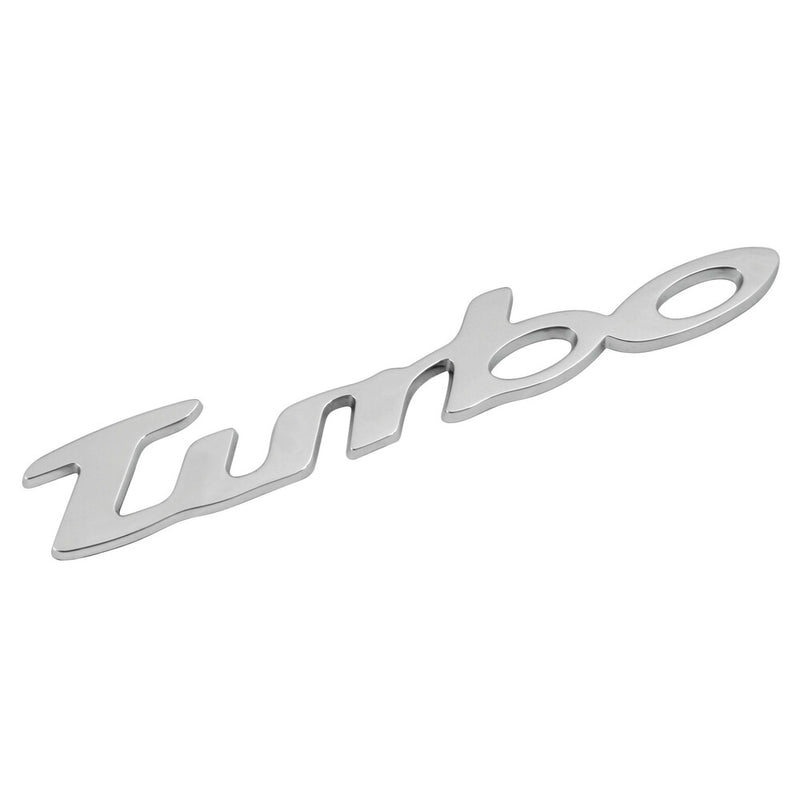 07202 - Emblema 3D cromato - Turbo