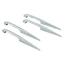 *SET 4 PINNE DECORATIVE CORTE CROMO