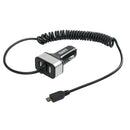 *DOPPIA PRESA USB+CAVO MICRO USB CON RICARICA VELOCE UNIV. 5800MA 12/24V