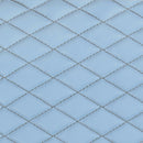 *CP.COPRISEDILI ANT.COVER-TEC SIMILPELLE BLU+FILO GRIGIO