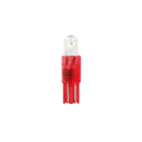 *CP.LAMPADE T5 A LED,ROSSE