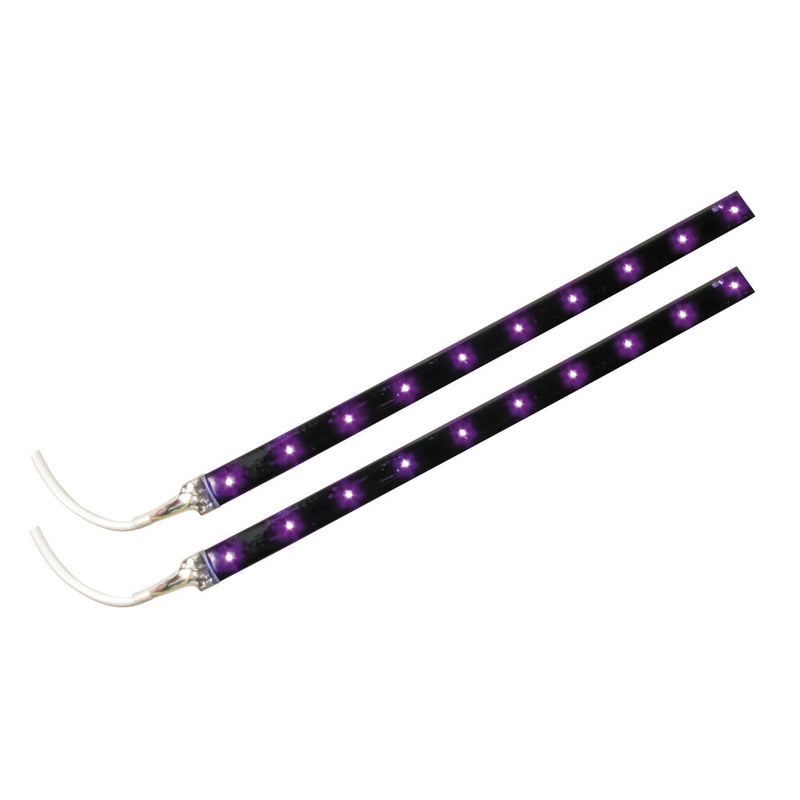 *CP.STRISCE 40 CM.2X15 LED VIOLA