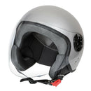 90735 - LD-3 casco demi-jet - Argento - L