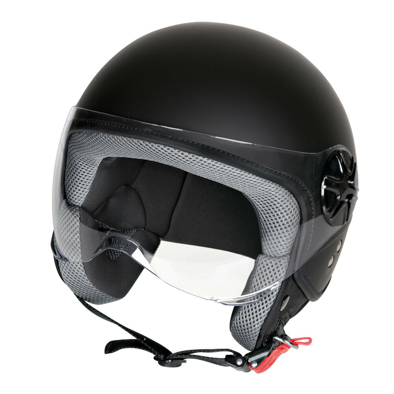 90767 - LD-2 casco demi-jet - Nero opaco - XS