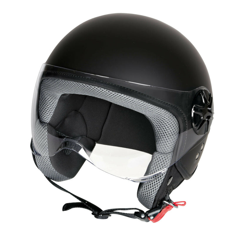 90768 - LD-2 casco demi-jet - Nero opaco - S