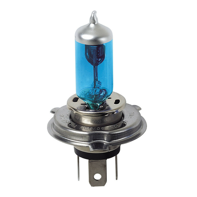 91511 - 12V Lampada alogena Blu-Xe - H4 - 60/55W - P43t - 1 pz  - Scatola Plast.