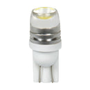 91554 - 12V Hyper-Led Wide Beam lampada 1 Led - (T10) - 1W - W21x95d - 2 pz  - D/Blister - Bianco