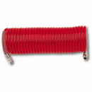 U09370001  - Tubi elastici a spirale in RILSAN con raccordi 1/4 maschio fisso e girevole