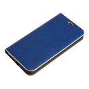 *COVER "CLUB" A LIBRO PER IPHONE X - BLU NAVI+ORO