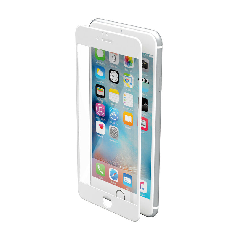 *VETRO TEMPERATO PHANTOM" PER IPHONE 6 PLUS/6S PLUS-BIANCO