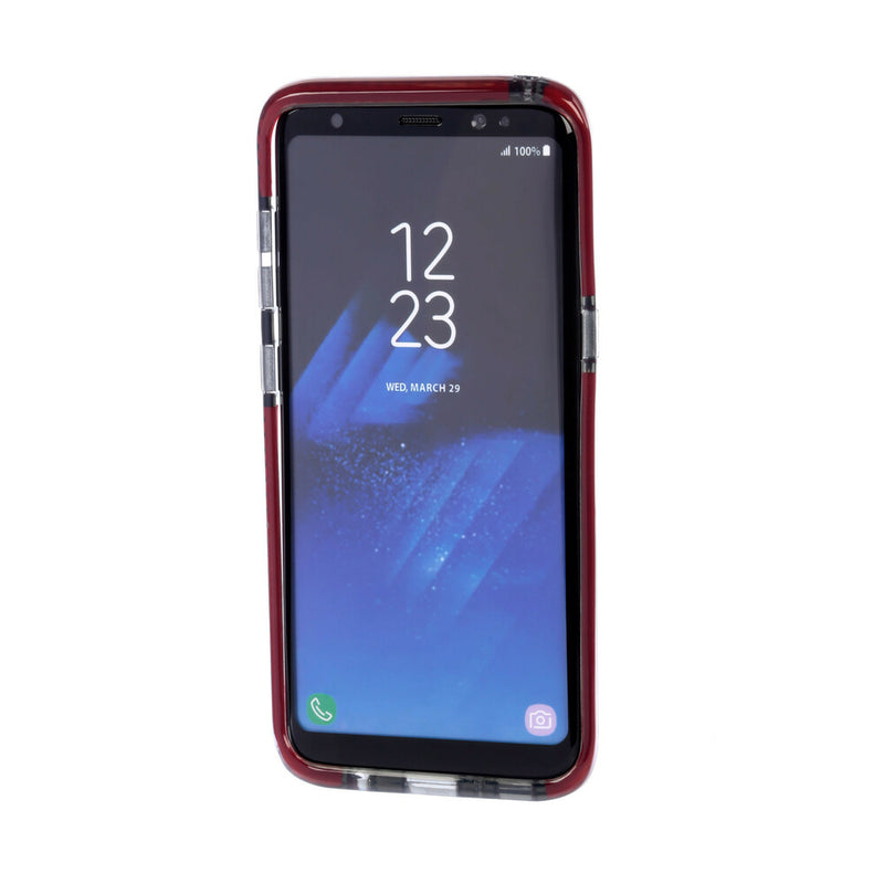 *COVER "ALPHA-GUARD" SAMSUNG GALAXY S8 NERO+ROSSO