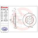 09.5457.10 BREMBO Disco freno