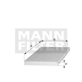 CUK24003 MANN-FILTER Filtro Aria abitacolo