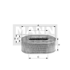 C3975 MANN-FILTER Filtro aria