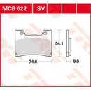 MCB622 TRW Kit pastiglie freno Freno a disco