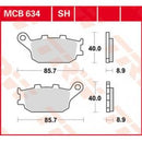 MCB634 TRW Kit pastiglie freno Freno a disco