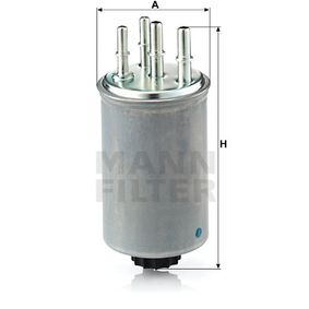 WK829/4 MANN-FILTER Filtro carburante