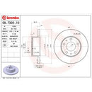 08.7300.10 BREMBO Disco freno