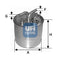 2400200 UFI Filtro carburante