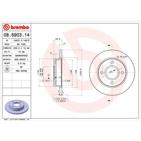 08.6903.14 BREMBO Disco freno