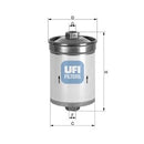 3150600 UFI Filtro carburante